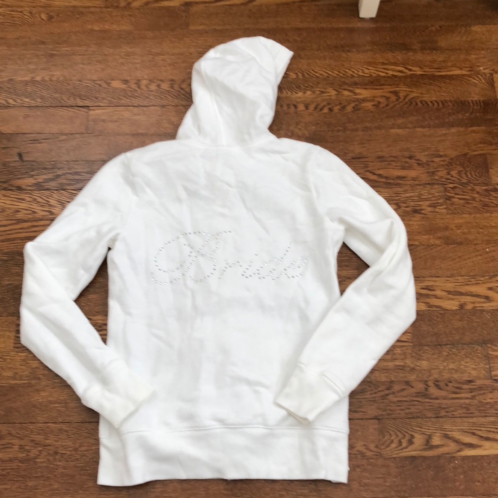 BRIDE rhinestone hoodie